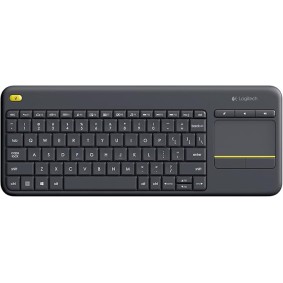 لوحة مفاتيح لمس لاسلكية Logitech K400 Plus