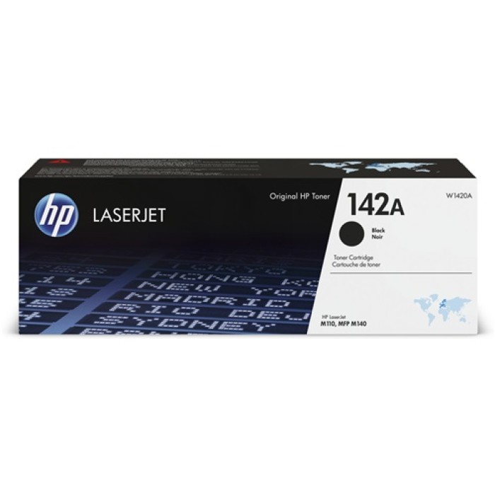 HP 142A Black  LaserJet Toner Cartridge